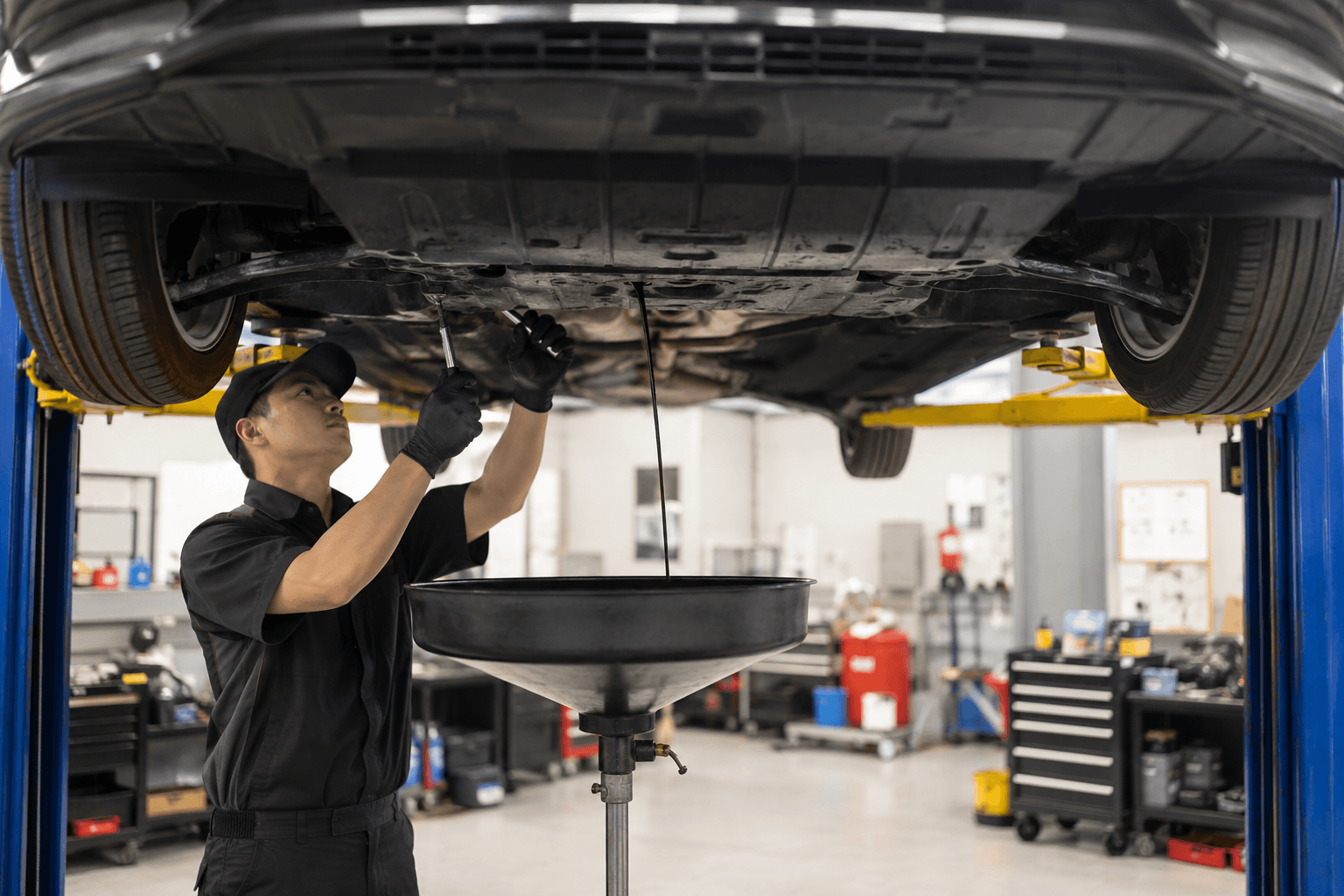 Oil Change at Mainland Collision