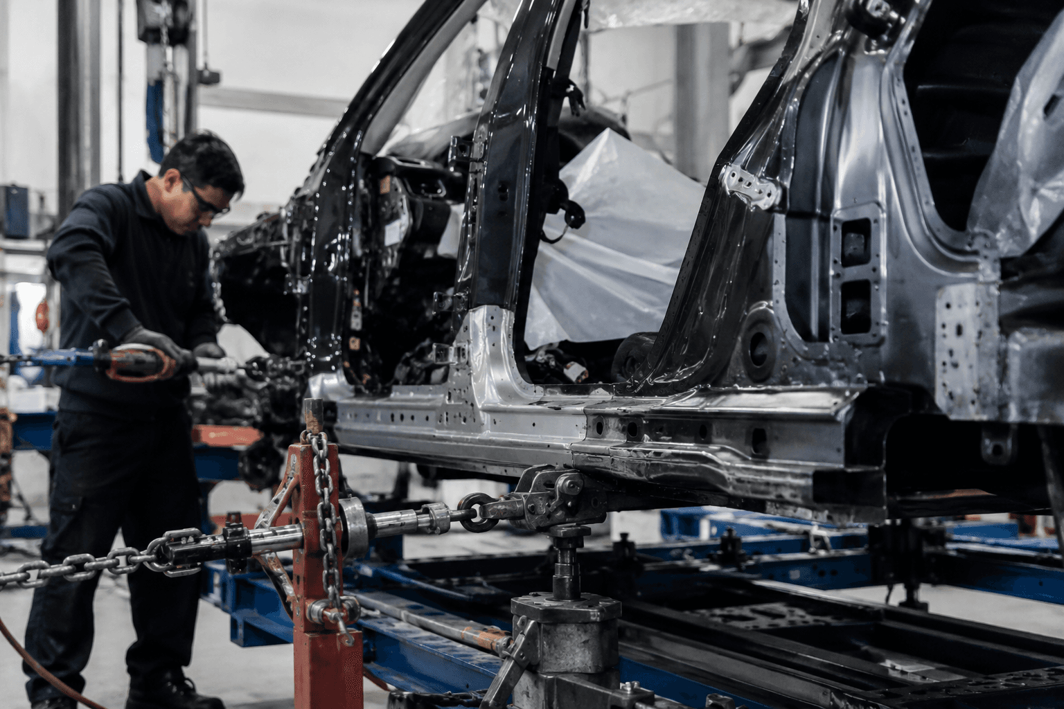 Structural & Frame Repair at Mainland Collision